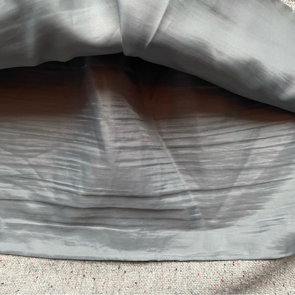 J. Crew Grey Fleck Tweed Wool Blend Paper Bag Waist Mini Skirt Size 6 EUC - Picture 10 of 10